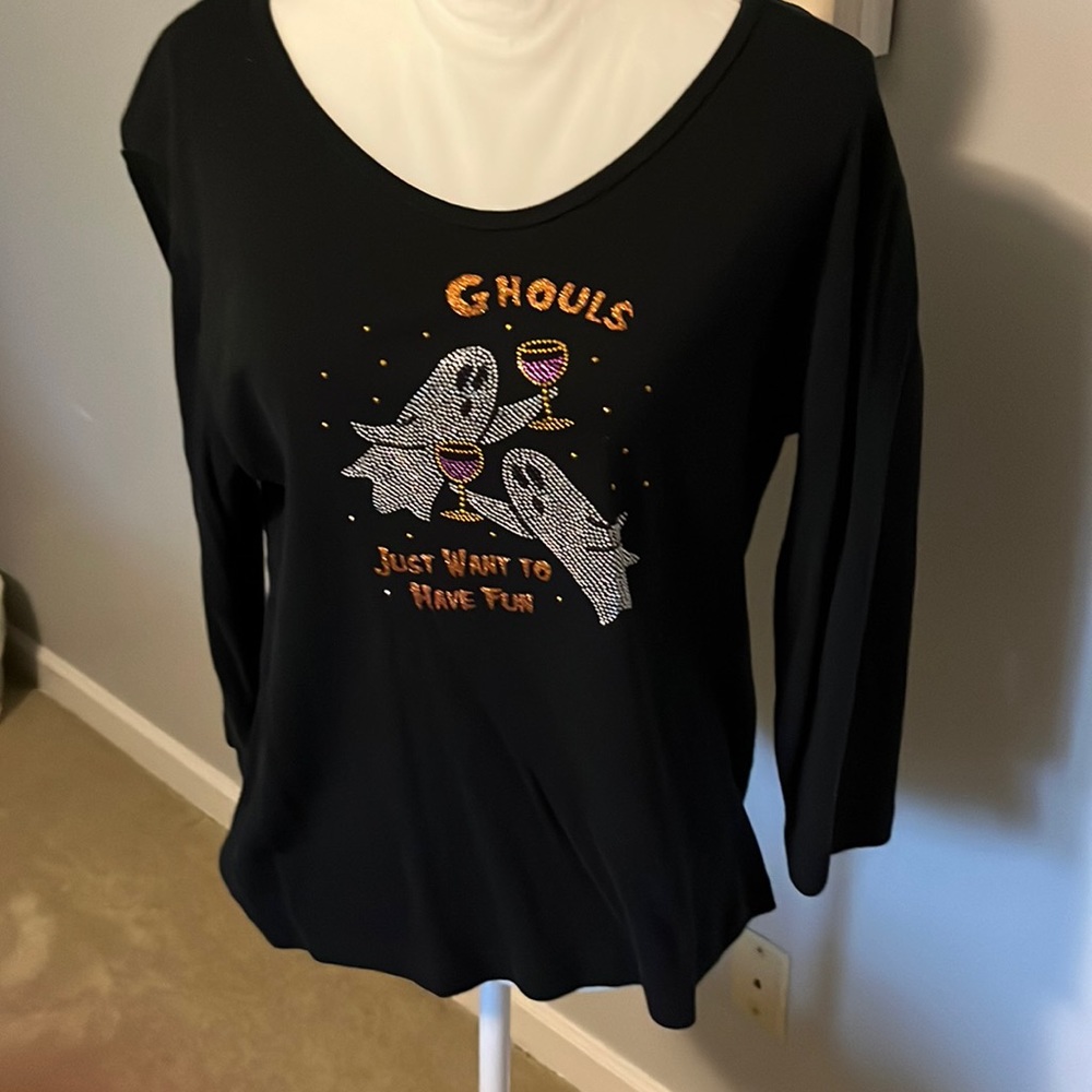 Halloween top - Ghouls just wanna have fun